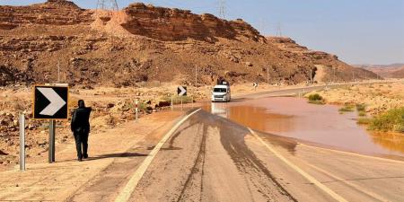 الري تستعرض موقف الأمطار الغزيرة والسيول التي تعرضت لها محافظة جنوب سيناء