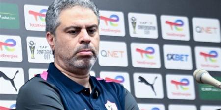معتمد جمال..سعيد بتأهل الزمالك للنهائي وكنت أتمنى أداء أفضل