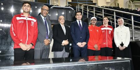 وزير الشباب والرياضة يشهد ختام كأس العالم سلاح الشيش