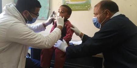 تقديم 1215 خدمة مجانية في قافلة طبية بأبو قرقاص