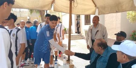 محمد عادل فتحي يحفز لاعبي المقاولون 2007 قبل نهائي الجمهورية