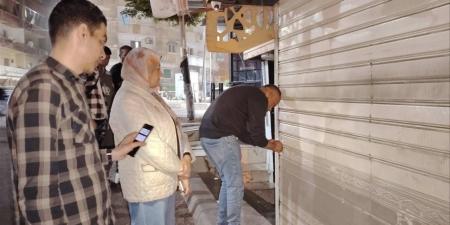 تشميع 4 منشآت ورفع 170 حالة إشغال خلال حملة مكبرة بحي المنتزه