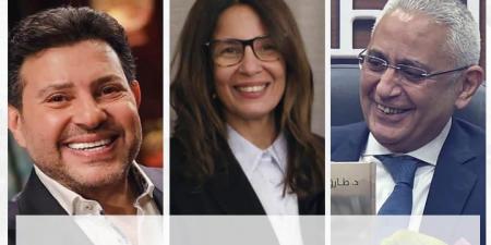 وزيرة الثقافة تطمئن على صحة الفنان هاني شاكر