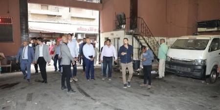 محافظ القاهرة يتفقد محيط ميدان رمسيس ووسط البلد لمتابعة رفع الإشغالات