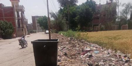 استجابة سريعة لشكوى القمامة بشوبك بسطة في الشرقية