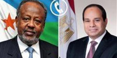 رسائل الرئيس السيسي إلى الرئيس الجيبوتي بعد فوزه بولاية جديدة