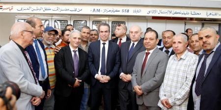 رئيس الوطنية للإعلام يتفقد مركز إرسال أبي زعبل