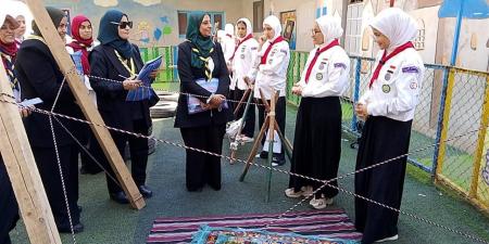 وكيل تعليم القليوبية.. تألق الفرق المشاركة فى مسابقة المرشدات