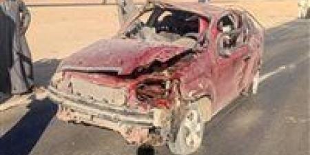 حادث مأساوي.. انقلاب سيارة يودي بحياة 3 طلاب جامعة بقنا