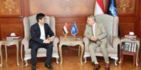 رئيس هيئة قناة السويس يبحث سبل التعاون المشترك مع نائب رئيس مجلس إدارة شركة تيدا مصر