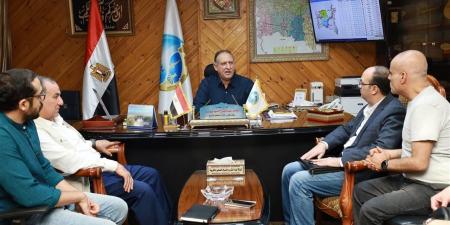 رئيس "مياه الغربية" يستقبل مدير وحدة مشروع تحسين جودة المياه بمصرف كيتشنر