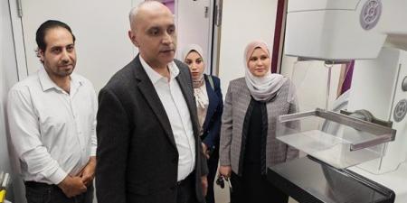 صحة الغربية يتابع مبادرة "أنتِ الحياة" بالمحلة