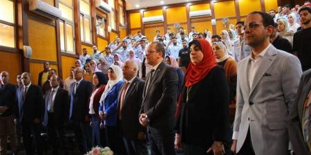 حصول كليتي التربية والتجارة بجامعة طنطا على المركز الأول مناصفة فى المهرجان الكشفي