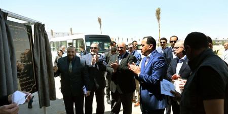 مدبولى يفتتح مصنع "جرين ريسايكل" لإعادة تدوير البلاستيك بالسخنة الصناعية