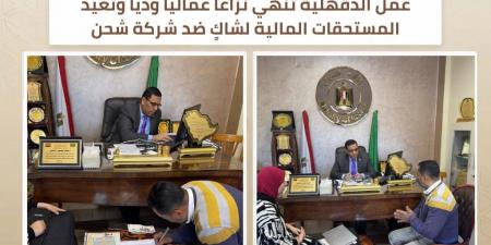 توظيف شباب ورد مستحقات عمال.. جهود مكثفة لوزارة العمل بالمحافظات