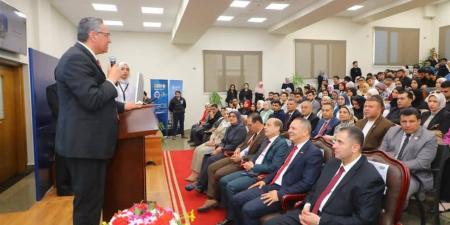 حضور طلابي جماهيري في ملتقي التكنولوجي في دمياط