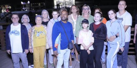 كورنيش مدينة بني سويف يستضيف فوجًا من السياح الروس