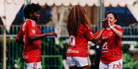 سيدات الأهلي يواجهن إنبي في بطولة الدوري