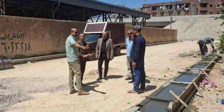 ​ جولة تفقدية لمتابعة مشروعات الرصف وتطوير ميادين إيتاي البارود