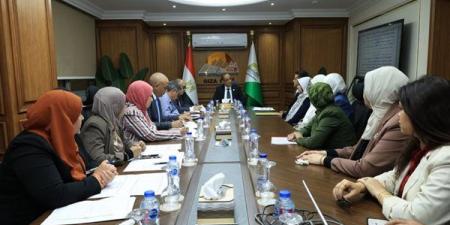 محافظ الجيزة يترأس لجنة القيادات لاختيار المتقدمين لشغل مناصب مديري عموم إدارات بالإسكان والزراعة