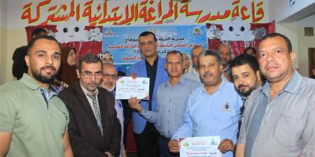 طلاب مدارس المراغه يبدعون فى المعرض السنوى لأنشطة العلوم بسوهاج