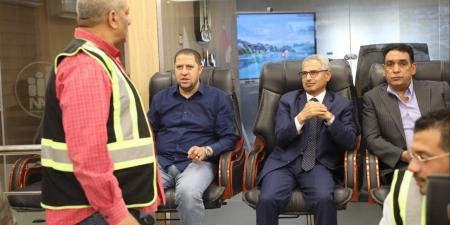 محافظ بني سويف يتابع جهود إزالة التعديات