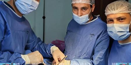 "تدخل فوري" ينقذ رضيعة من خطر انسداد معوي بكفر الشيخ