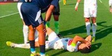 الزمالك ضد إنبي.. عمر جابر يغادر مباراة الزمالك وإنبي في الدوري المصري الممتاز بسبب الإصابة
