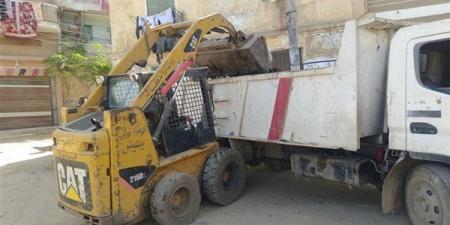 رفع 220 طن مخلفات والتعامل مع 6 بؤر بالسنطة وسمنود وكفر الزيات