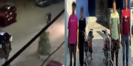 الداخلية تضبط قائدي دراجتين أدوا حركات استعراضية بسوهاج