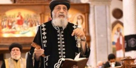 موعد عودة عظة الأربعاء للبابا تواضروس الثاني