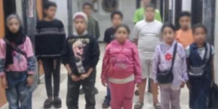 القبض على 10 متهمين باستغلال 13 طفلًا في التسول بالقاهرة
