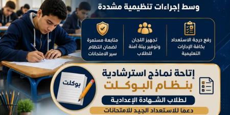 محافظ البحيرة.. رفع درجة الاستعداد لانطلاق امتحانات الفصل الدراسي الثاني 2025/2026