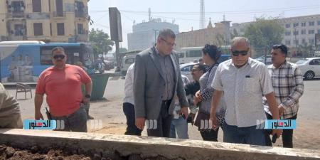 نائب محافظ القاهرة يتابع تطويرات أحياء شبرا وروض الفرج