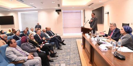 جامعة دمنهور تعرض خطتها المالية والتنموية لعام 2026-2027 خلال اجتماع "تعليم النواب"