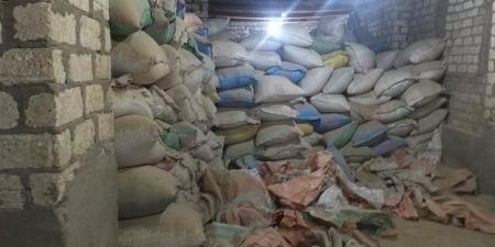 ضبط 20 طن رِدة مغشوشة قبل طرحها بالأسواق في سوهاج