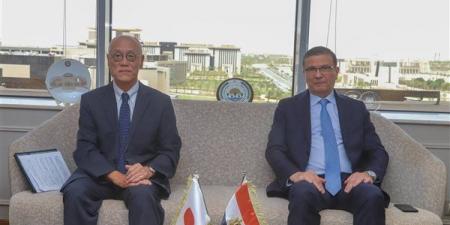 وزير الزراعة يبحث مع سفير اليابان بالقاهرة التعاون الزراعي