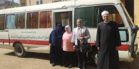 "قومي المرأة" بالمنوفية ينظم قافلة طبية مجانية لدعم صحة السيدات بقرية أبنهس