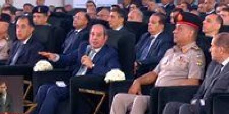 الرئيس السيسي: تكلفة مشروع الدلتا الجديدة 800 مليار جنيه