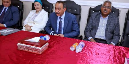 محافظ سوهاج ورئيسة المجلس القومي للطفولة والأمومة يفتتحان مقر فرع المجلس بالمحافظة