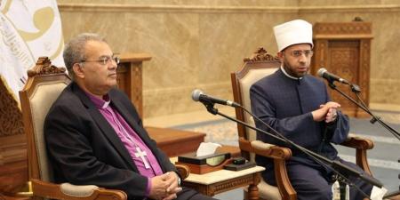 رئيس الطائفة الإنجيلية: وزير الأوقاف رجل دين ودولة ومفكر وطني نفتخر به
