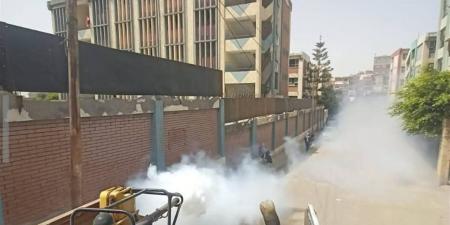 حي العجمي يواصل حملات الرش والتطهير ومكافحة الحشرات حفاظا على الصحة العامة