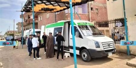 "صحة كفر الشيخ": إجراء 149 تحليلاً بمسير و166 بمطوبس مجانًا للمواطنين