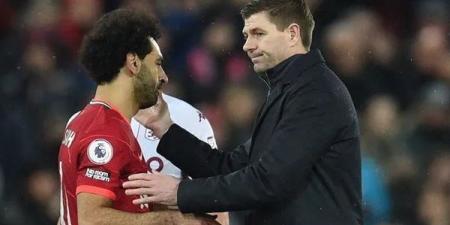 جيرارد يشيد بمحمد صلاح: ساعدني على تجاوز أصعب لحظات مسيرتي مع ليفربول