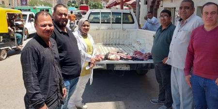 ضبط 92 كيلو لحوم ودهون غير صالحة للاستهلاك بالفيوم