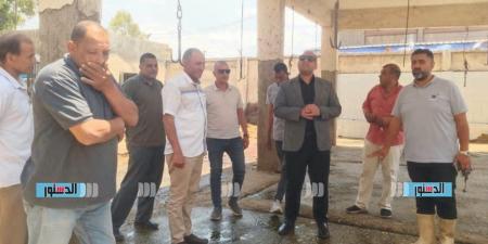 قبيل عيد الأضحى.. رئيس "دسوق" بكفر الشيخ يتفقد جاهزية المجازر وخطط النظافة