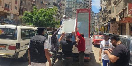 ضبط 52 طن أغذية وزيوت مستعملة مجهولة المصدر داخل ثلاجة و"هنجر" بالإسكندرية