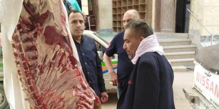 ضبط 235 كيلو لحوم فاسدة ومجهولة المصدر بالشرقية