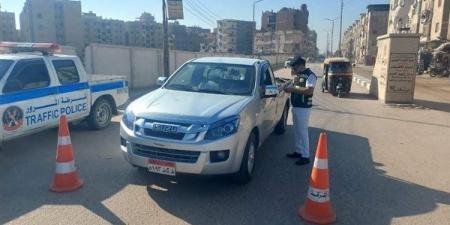 الشرقية تكثف التمركزات المرورية لتحقيق الانضباط والسيولة بالشوارع