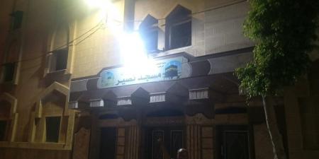 رفع كفاءة الإضاءة بمحيط المساجد في حي غرب الإسكندرية استعدادًا لعيد الأضحى